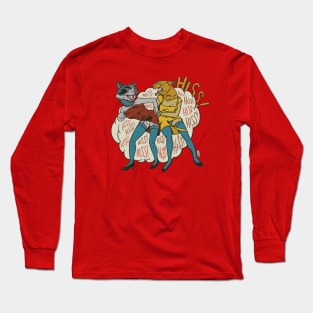 Cat Fight Long Sleeve T-Shirt